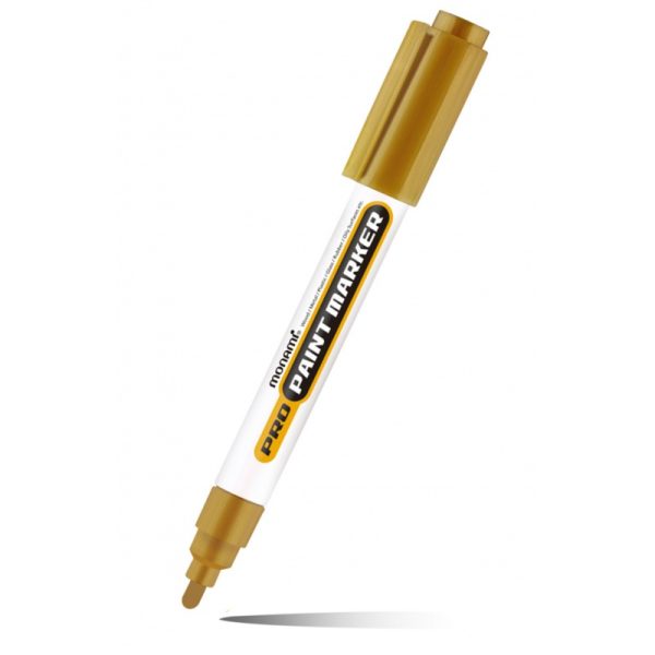 Monami Pro Paint Marker 2mm Bullet Gold