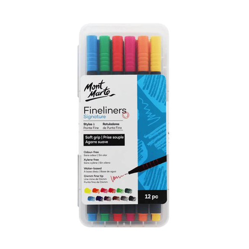 Y-eW9SiU977FAXpU-E8.png Mont Marte Fineliners 12pc - Image 1