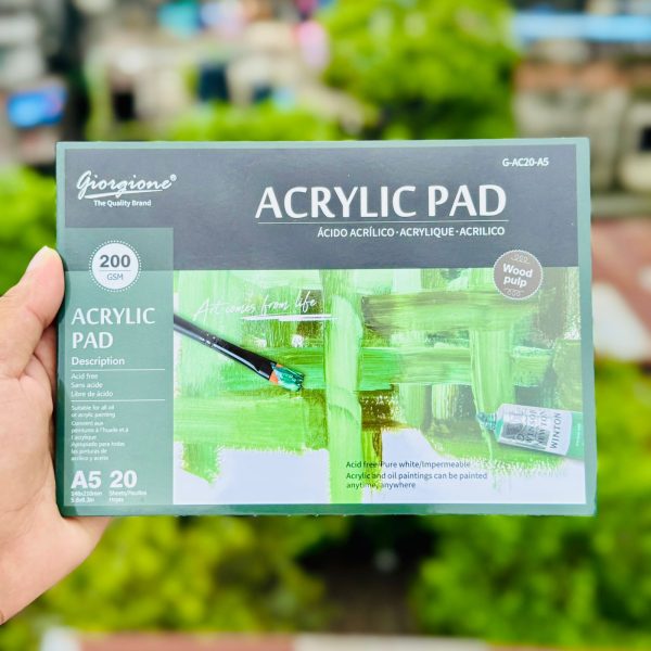 Giorgione Acrylic Pad 200gsm G-AC20-A5