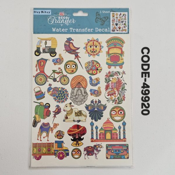 Water Transfer Decal Code - 49920
