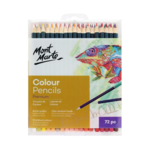 Mont Marte Colour Pencils 72pc