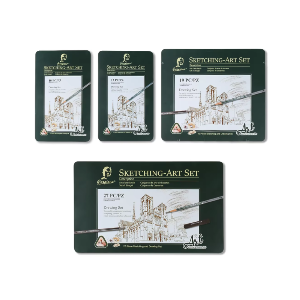 Giorgione Sketching Art Pencil Set 27pc