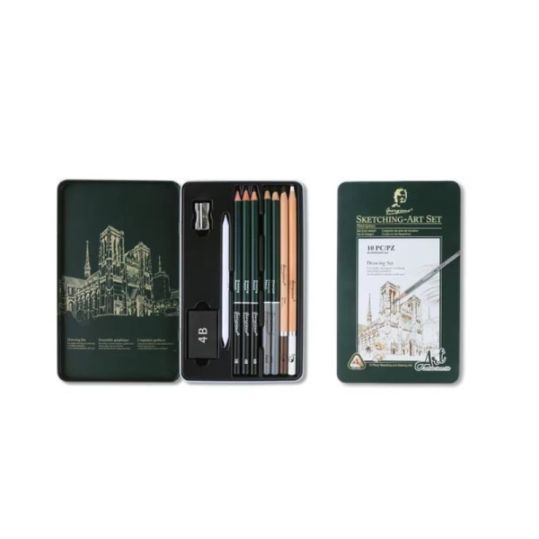 Giorgione Sketching Art Pencil Set 10pc