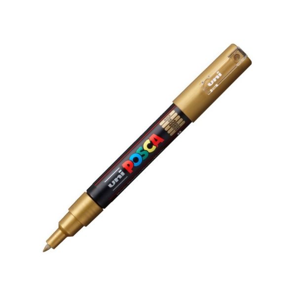 Uni Posca Marker Gold 0.7mm [1pes]