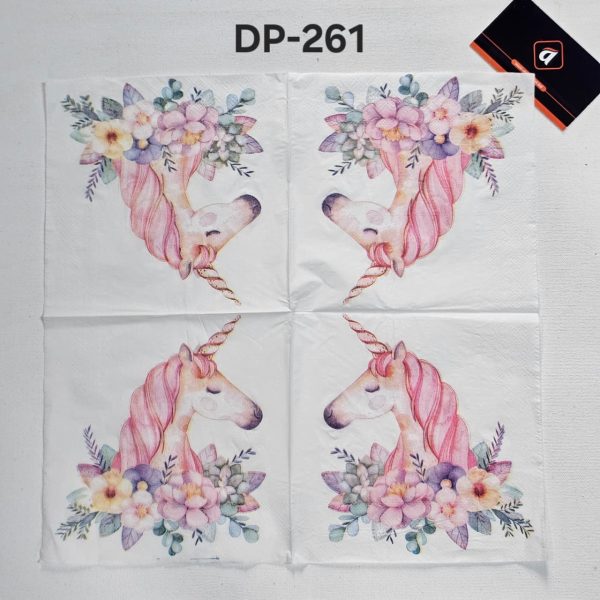 Deco Paper, Color Printed Napkins Dp: 261