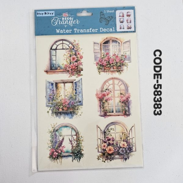 Water Transfer Decal Code - 58383