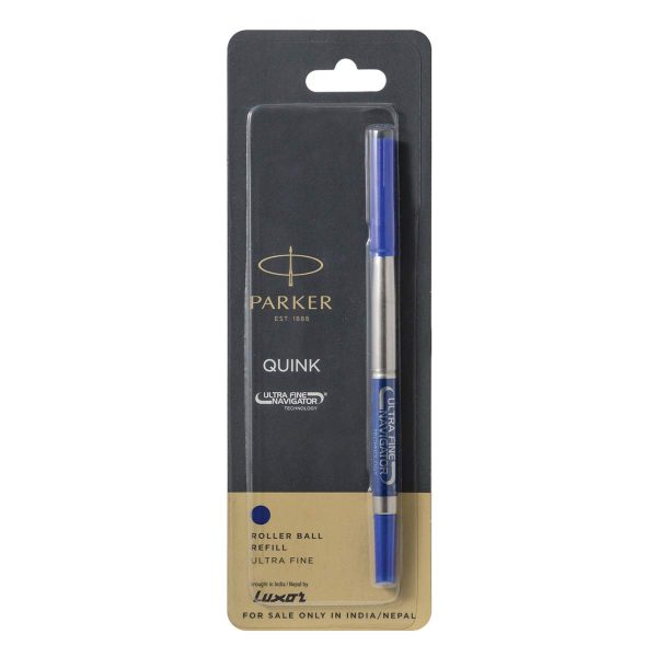 Parker Ultra Fine Navigator Rollerball Pen Refill Blue Ink
