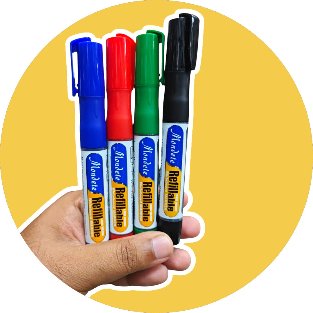 cDMOoWNBVFeuXCEVXhR.jpg Mondete Whiteboard Refillable Marker - Image 1