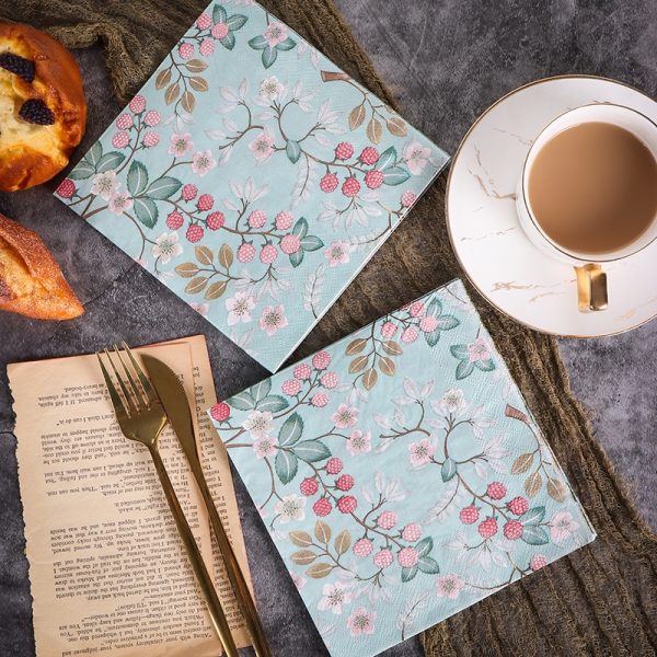 Deco Paper, Color Printed Napkins Dp: 234