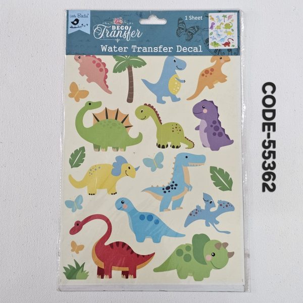 Water Transfer Decal Code - 55362