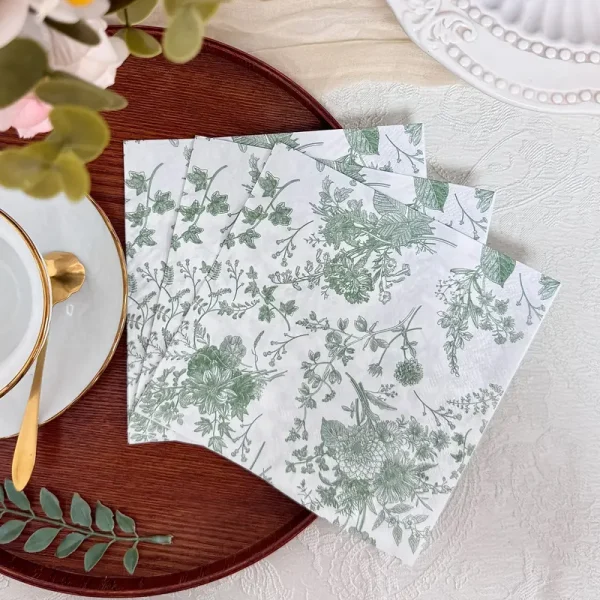 Deco Paper, Color Printed Napkins Dp: 113