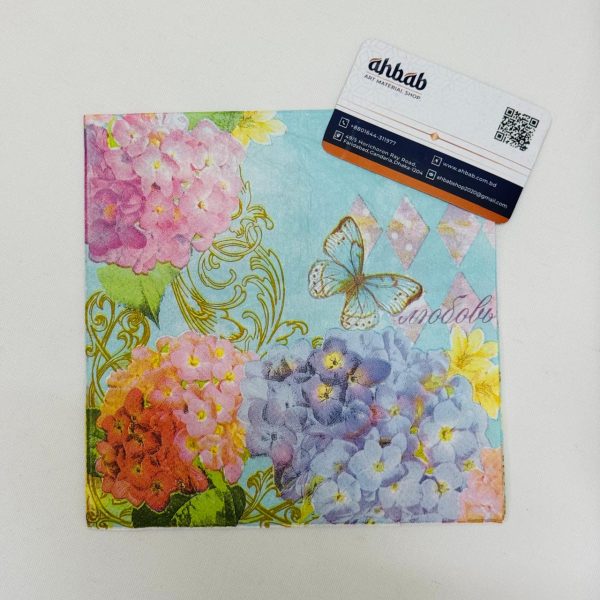Deco Paper, Color Printed Napkins Dp: 209