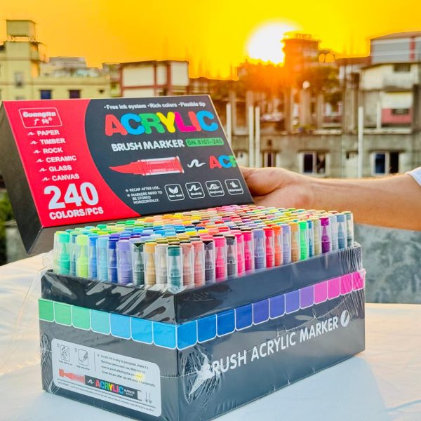Guangna Acrylic Paint Marker 240 Colour