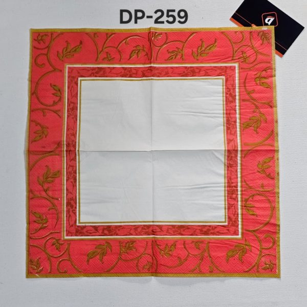 Deco Paper, Color Printed Napkins Dp: 259