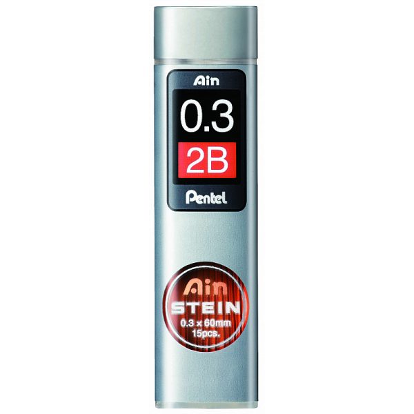 Pentel Mechanical Pencil Leads 0.3 2b