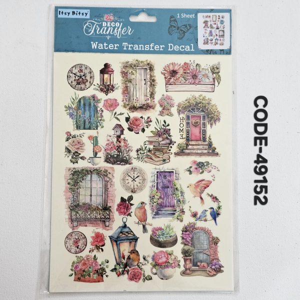 Water Transfer Decal Code - 49152