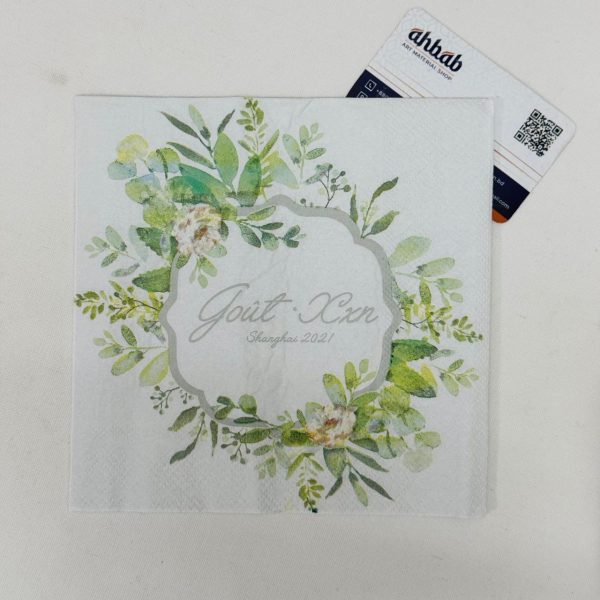 Deco Paper, Color Printed Napkins Dp: 146