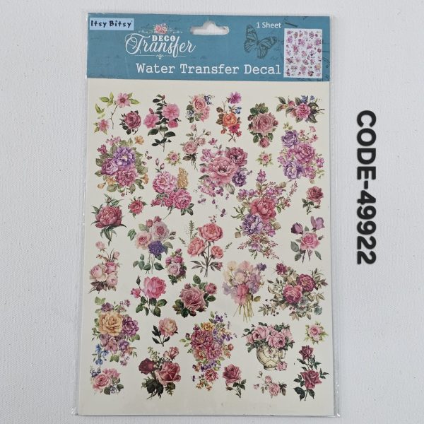 Water Transfer Decal Code - 49922