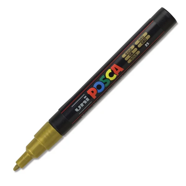 Uni Posca Marker Gold 1.3mm [1pes]