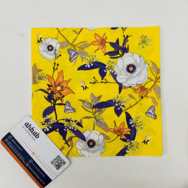 Deco Paper, Color Printed Napkins Dp: 214
