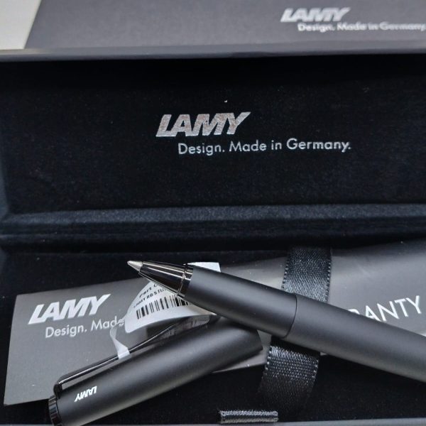Lamy 366 RB Studio Lx All Black Roller Ball Pen M