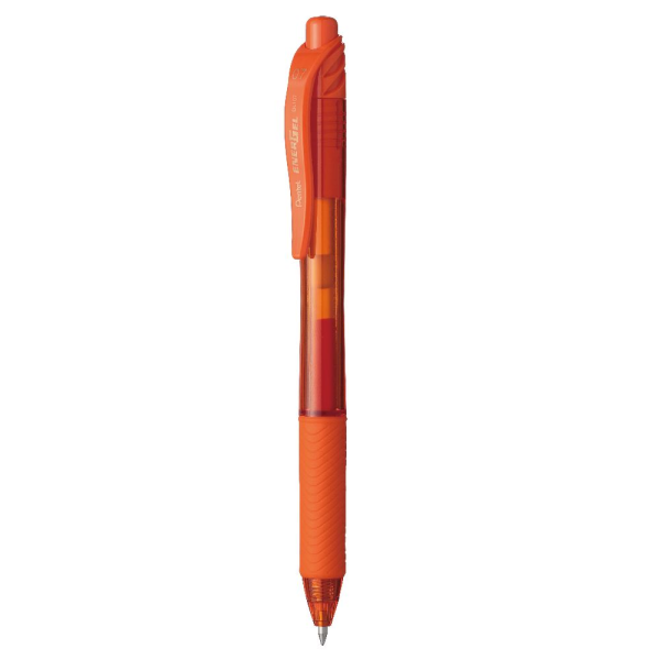 Pentel Energel Gel Pen Orange Ink (0.7mm) - 1 Pcs - BL107-FX