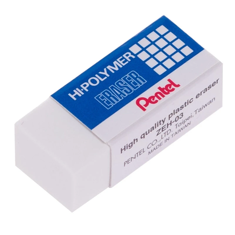 o0FSe4CLix4FSz7EpM5.webp Pentel Hi-Polymer Eraser 1pes - Image 1