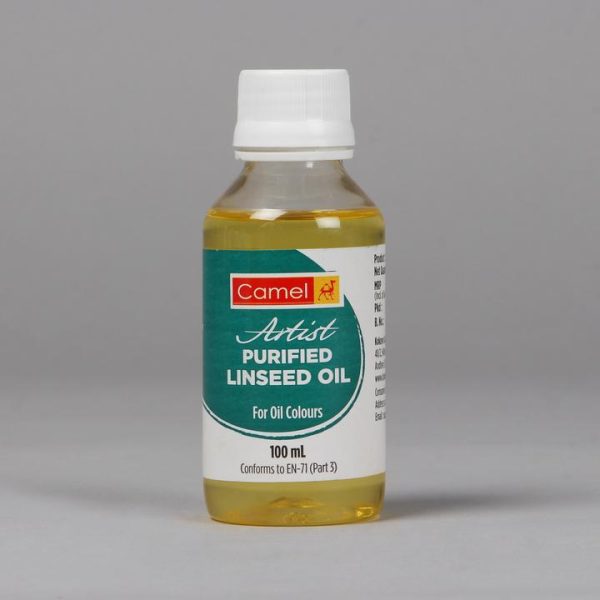 Camel Linseed Oil For Oil Painting 100ml