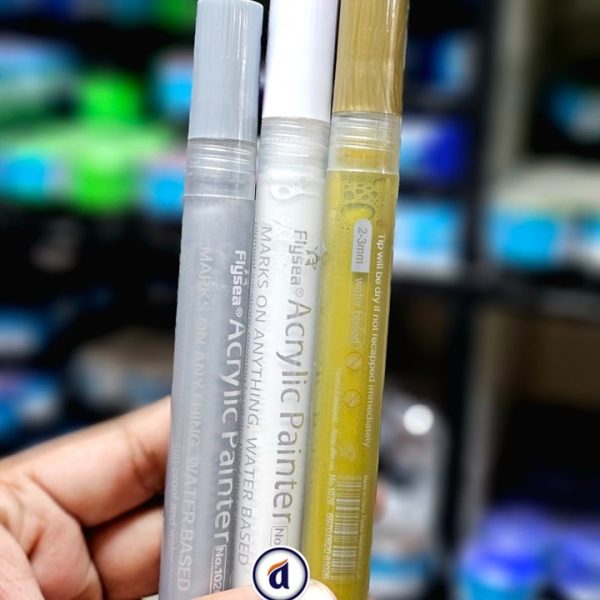 Flysea Acrylic parmanent Paint marker 3.0 mm