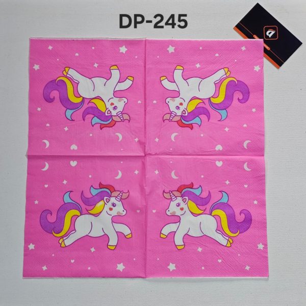 Deco Paper, Color Printed Napkins Dp: 245