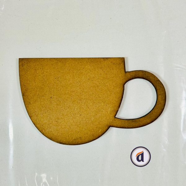 Tea Cup MDF Board 6 inch