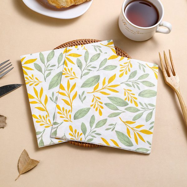 Deco Paper, Color Printed Napkins Dp: 213