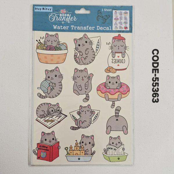 Water Transfer Decal Code - 55363