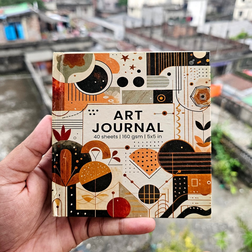 tFvYJ1ljmnzJPvp8Jwr.jpg Ahbab Mini Art Journal (Colorful Chronicles) - Image 1