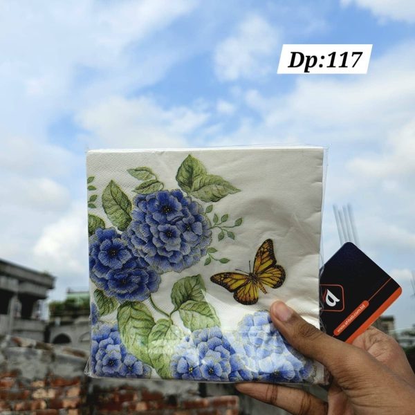 Deco Paper, Color Printed Napkins Dp: 117