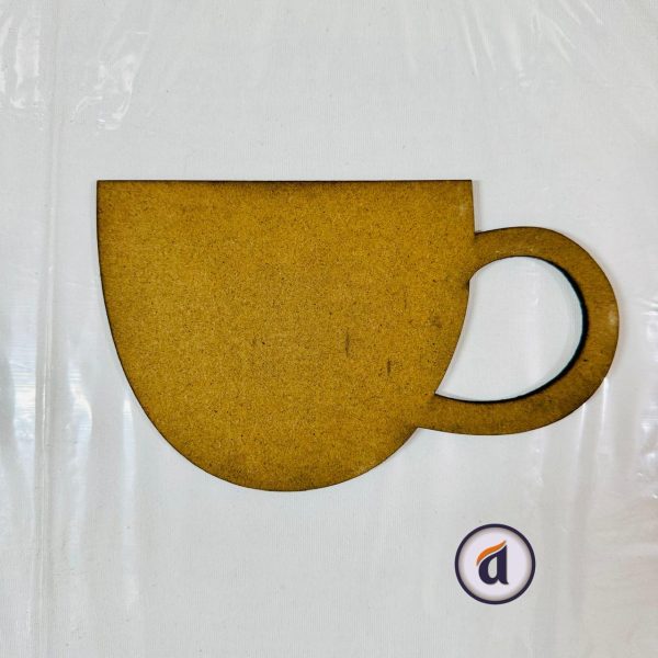 Tea Cup MDF Board 8 inch
