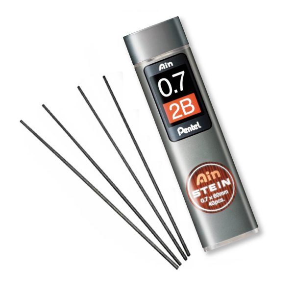 Pentel Mechanical Pencil Leads 0.7 2B