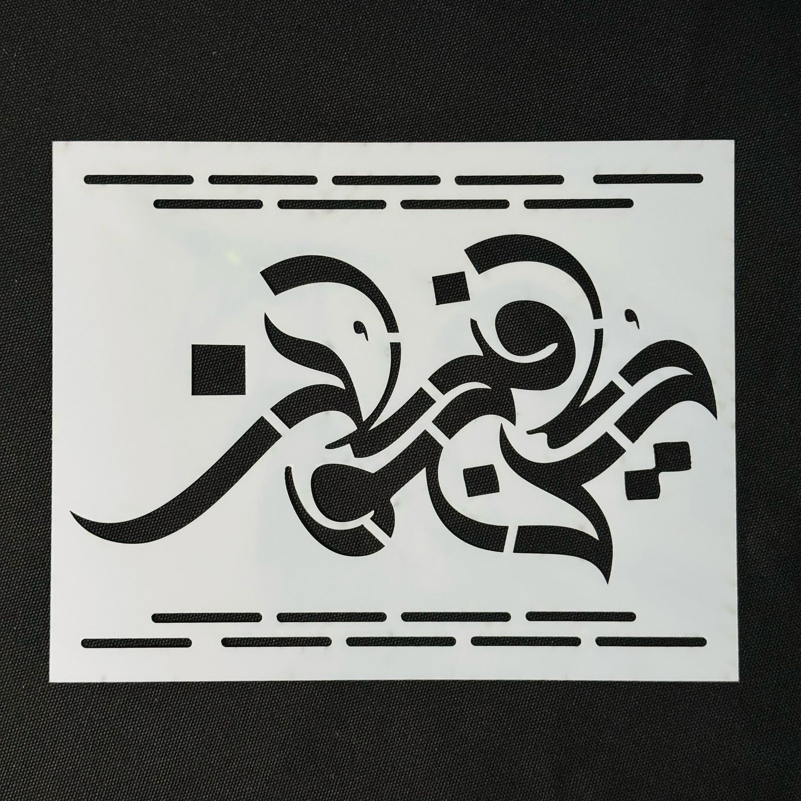 xE1IuwvKQef63PLAnXa.jpg Stencil Code 70 (8x10 inch) - Image 1