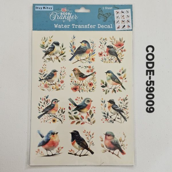 Water Transfer Decal Code - 59009