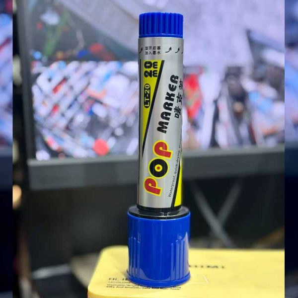 Leto Pop Marker 20mm Ultramarine Blue