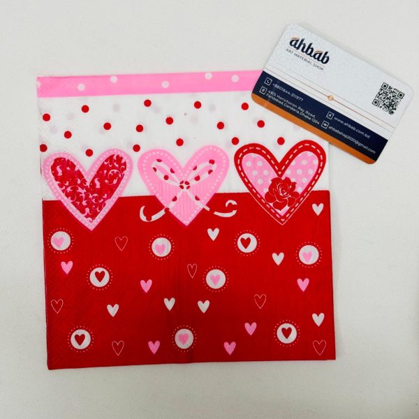 Deco Paper, Color Printed Napkins Dp: 233