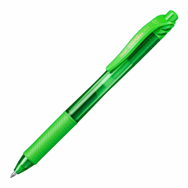 Pentel Energel Gel Pen Lime Green Ink (0.7mm) - 1 Pcs - BL107